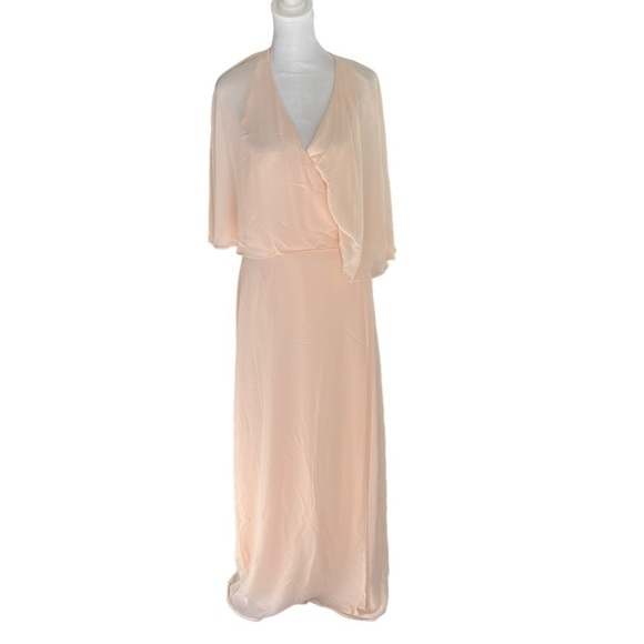 ModCloth - NWT Wrapped in Rapture Flowy Boho Bridesmaids Wedding Maxi Dress Sz L - Picture 5 of 14